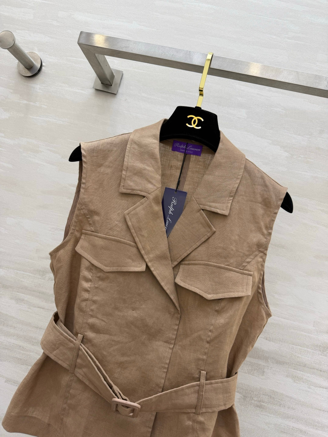 RALPH LAUREN 26S LINEN BLAZER 337