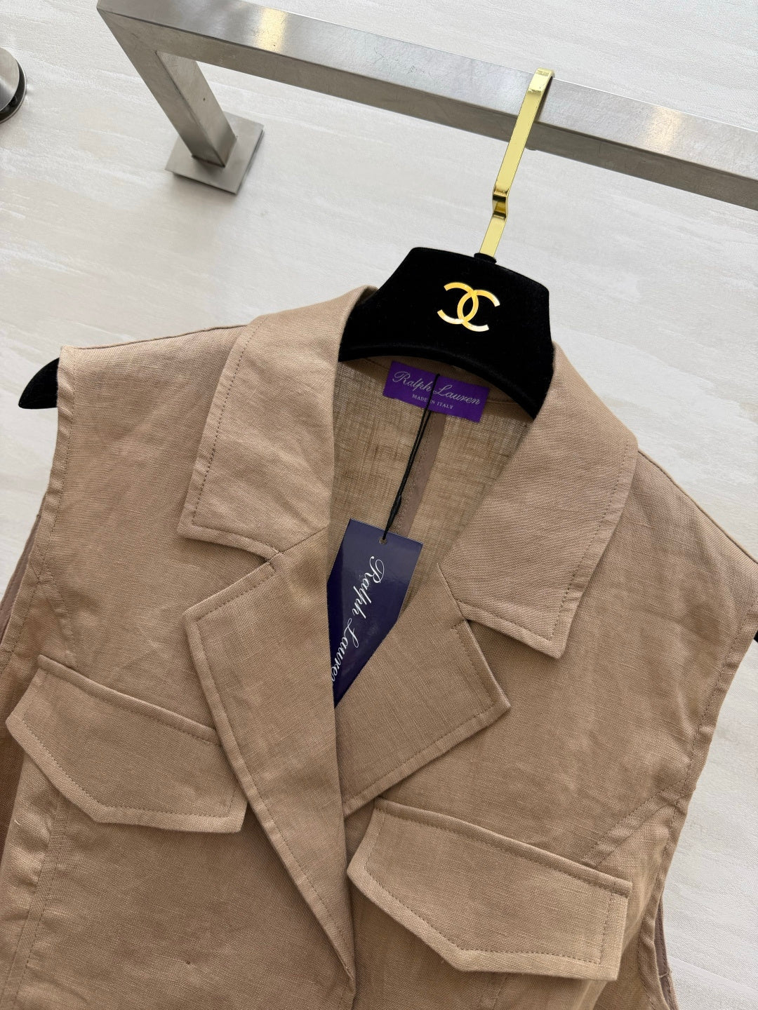 RALPH LAUREN 26S LINEN BLAZER 337