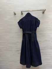 ZIMMERMANN 26S BELTED BUTTON-FRONT MIDI DRESS 279