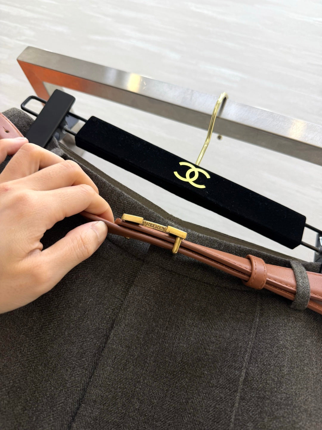 HERMES 26S LONG SHORTS 832
