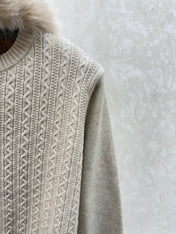 CHANEL 25S SWEATER WITH SCARF 522