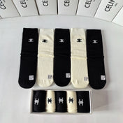 CELINE 26S CREW SOCKS 546750 (1 BOX)