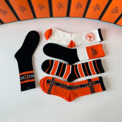 HERMES 26S CREW SOCKS 897514 (1 BOX)