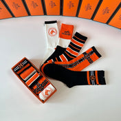 HERMES 26S CREW SOCKS 897514 (1 BOX)