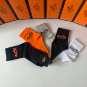HERMES 26S ANKLE SOCKS 109656 (1 BOX)