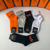 HERMES 26S ANKLE SOCKS 109656 (1 BOX)