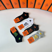 HERMES 26S ANKLE SOCKS 144066 (1 BOX)