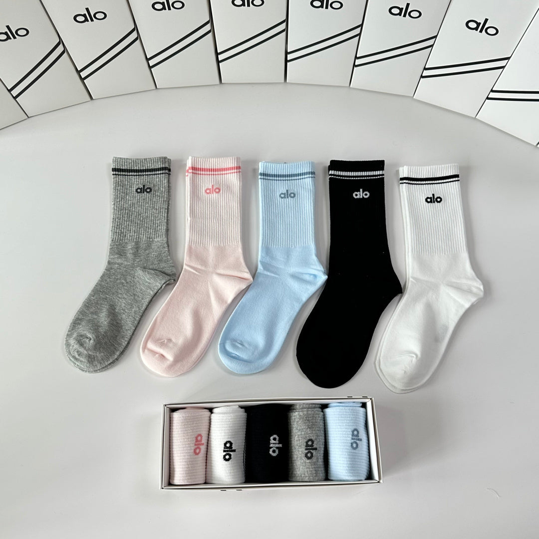 ALO 26S CREW SOCKS 146495 (1 BOX)