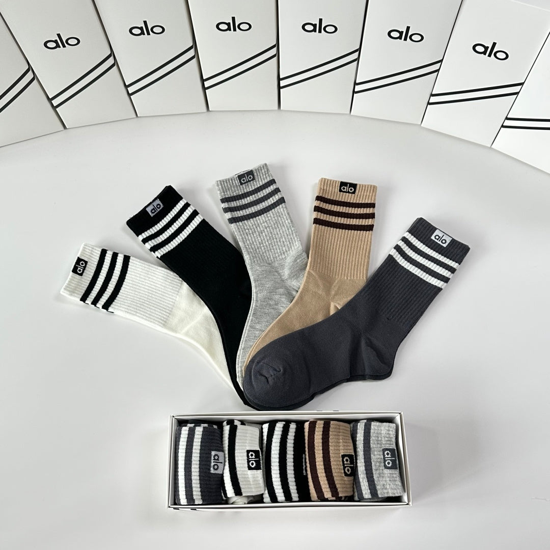 ALO 26S CREW SOCKS 166915 (1 BOX)