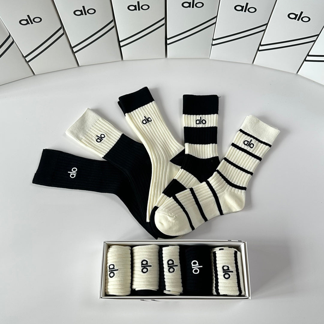 ALO 26S CREW SOCKS 222500 (1 BOX)