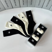 BALENCIAGA 26S CREW SOCKS 263815 (1 BOX)