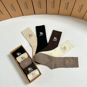 BURBERRY 26S CREW SOCKS 282309 (1 BOX)