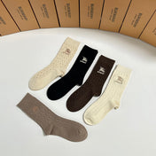 BURBERRY 26S CREW SOCKS 282309 (1 BOX)