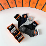 HERMES 26S ANKLE SOCKS 308046 (1 BOX)