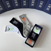DIOR 26S CREW SOCKS 370244 (1 BOX)