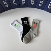 DIOR 26S CREW SOCKS 370244 (1 BOX)