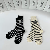 CELINE 26S CREW SOCKS 383822 (1 BOX)