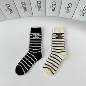 CELINE 26S CREW SOCKS 383822 (1 BOX)