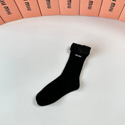 MIUMIU 26S CREW SOCKS 394024 (1 BOX)