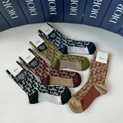 DIOR 26S CREW SOCKS 394043 (1 BOX)