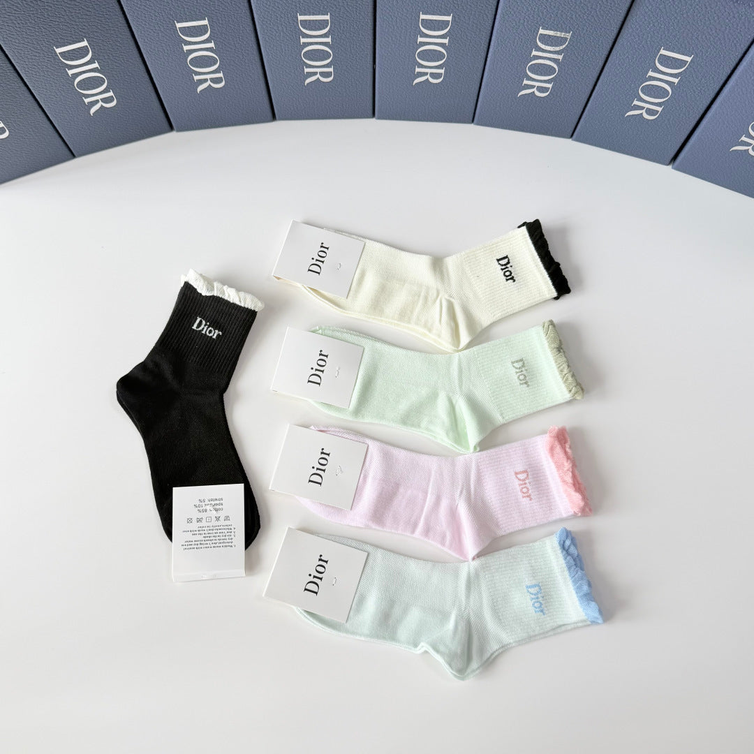 DIOR 26S ANKLE SOCKS 415691 (1 BOX)