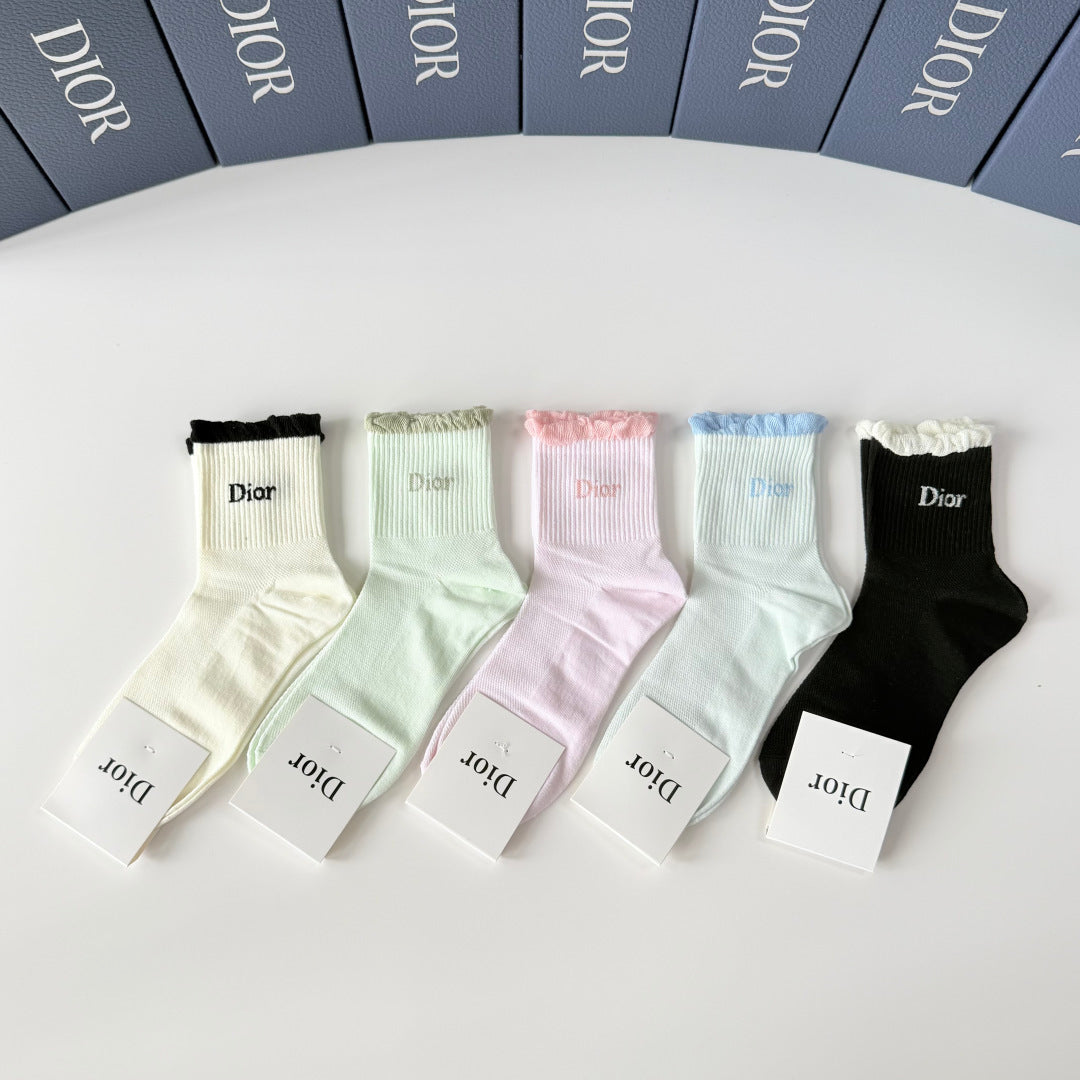 DIOR 26S ANKLE SOCKS 415691 (1 BOX)
