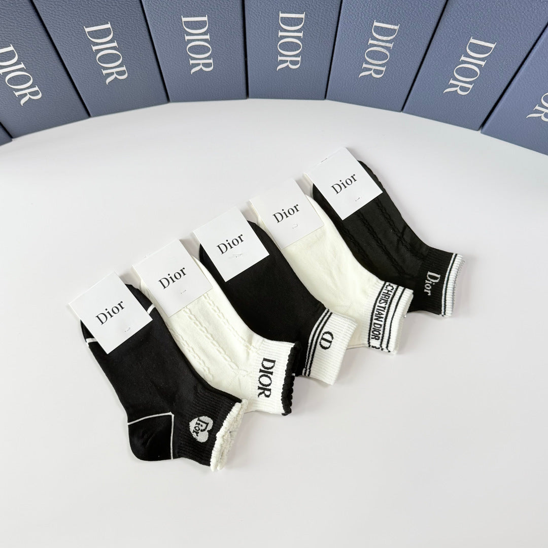 DIOR 26S ANKLE SOCKS 415701 (1 BOX)