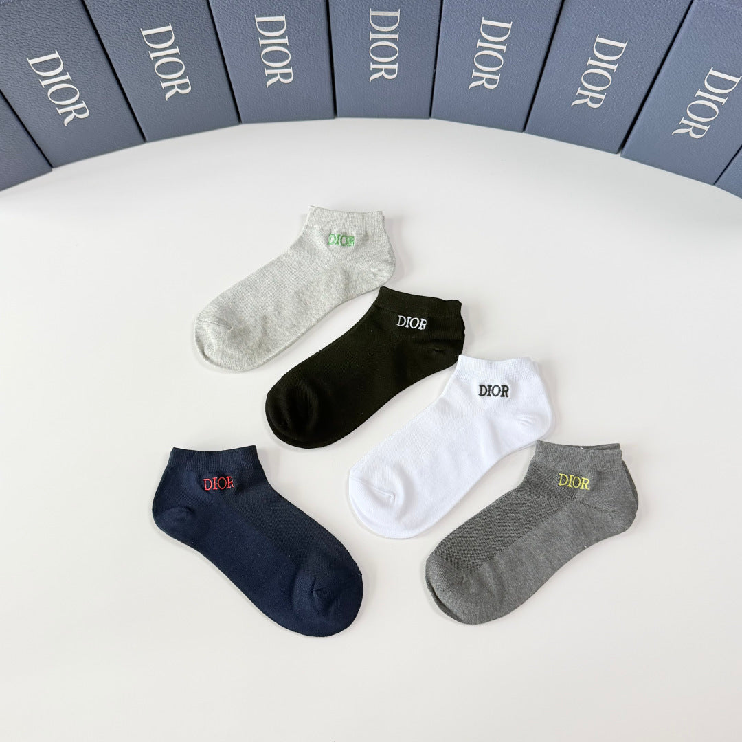DIOR 26S ANKLE SOCKS 415703 (1 BOX)