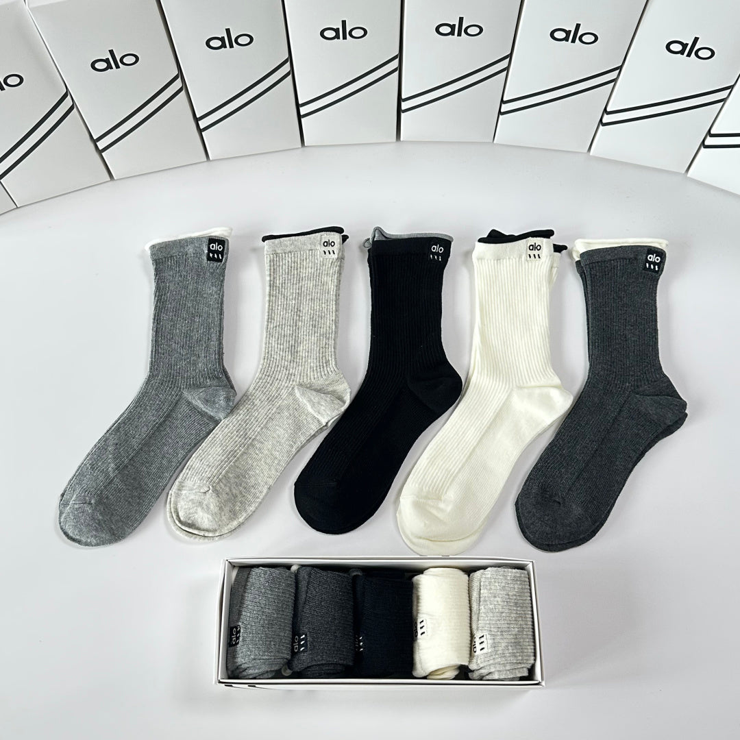 ALO 26S CREW SOCKS 417743 (1 BOX)