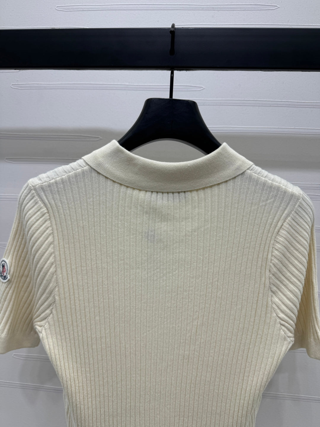 MONCLER 25S SHORT-SLEEVE KNIT TOP 255895