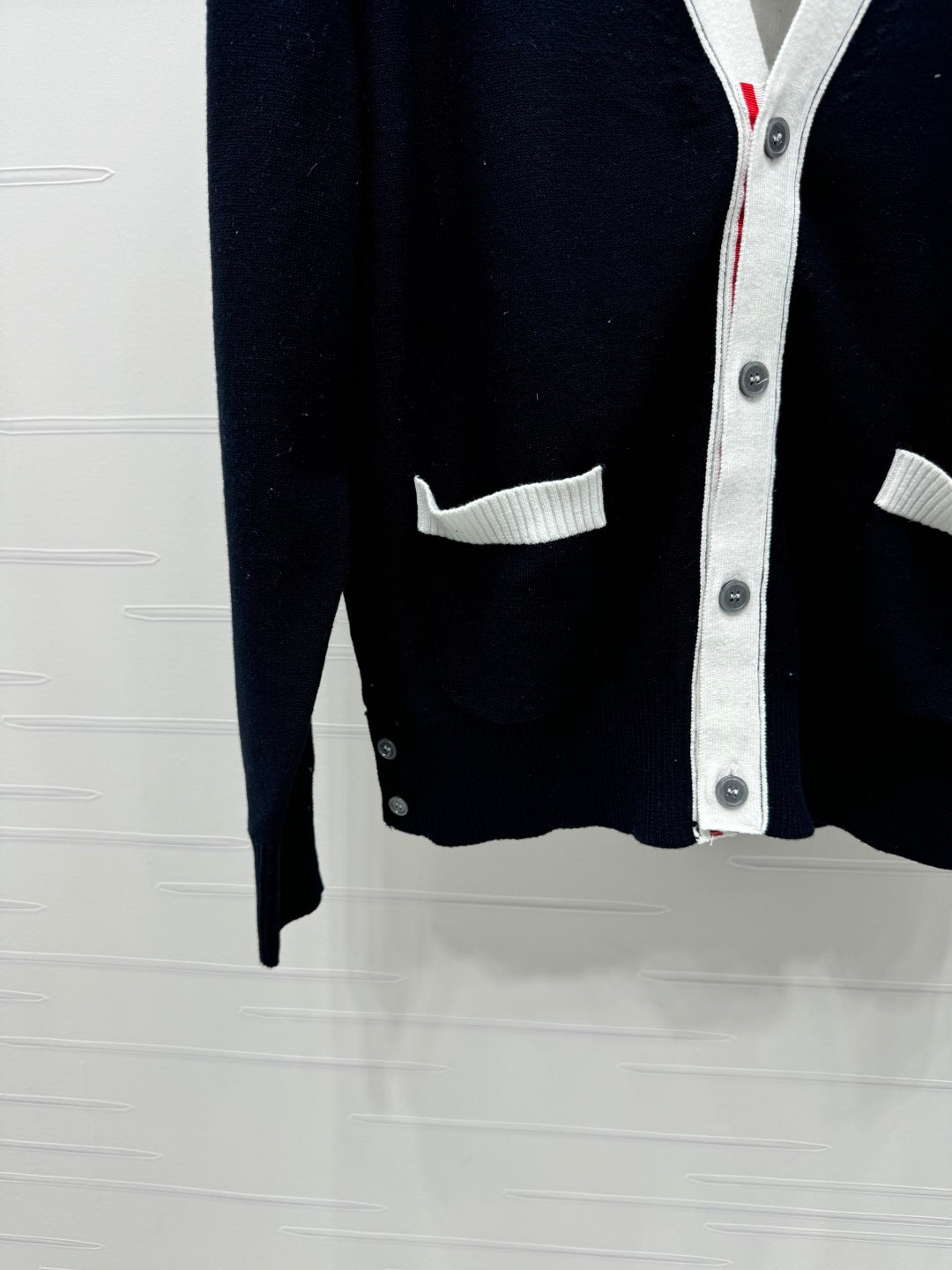 THOM 25S V-NECK KNIT CARDIGAN 264212