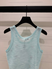 CHANEL 25S PATCHWORK TANK TOP 264144