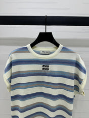 MIU 25S FLYING SLEEVE KNIT SWEATER 264147