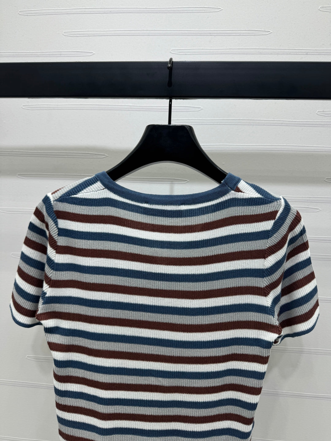 MIUMIU  SHORT-SLEEVE KNIT CARDIGAN 274943