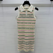 MIUMIU SLEEVELESS DRESS WITH COLLAR 274940