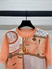 HERMES 25S SHORT-SLEEVE CREW-NECK T-SHIRT 290