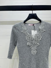 VALENTINO 26S SHORT SLEEVE KNIT T-SHIRT 169