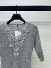 VALENTINO 26S SHORT SLEEVE KNIT T-SHIRT 169