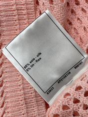 CHANEL 26S OPENWORK KNIT CARDIGAN 1336