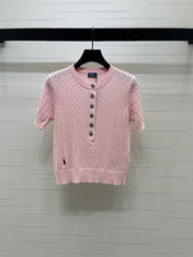 RALPH LAUREN 26S SHORT SLEEVE KNIT TOP 362