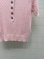 RALPH LAUREN 26S SHORT SLEEVE KNIT TOP 362