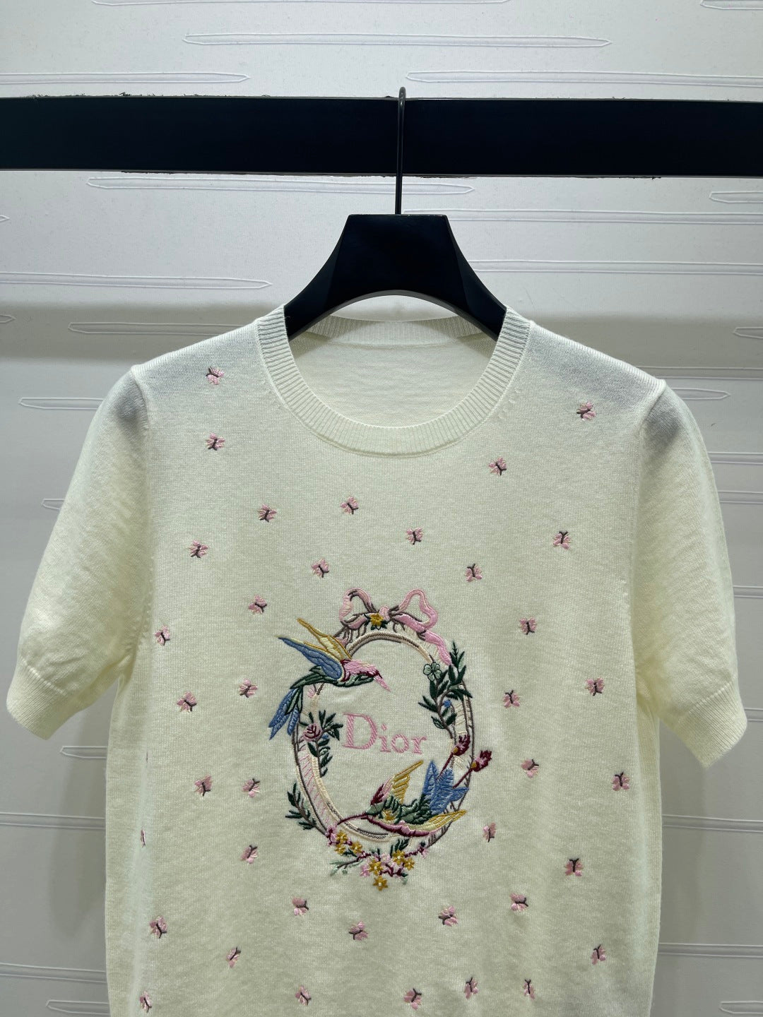 DIOR 26S SHORT-SLEEVE CREWNECK T-SHIRT 1322