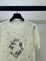 DIOR 26S SHORT-SLEEVE CREWNECK T-SHIRT 1322