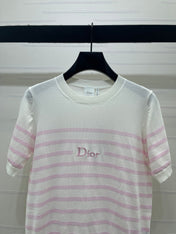 DIOR 26S SHORT-SLEEVE CREWNECK T-SHIRT 1321