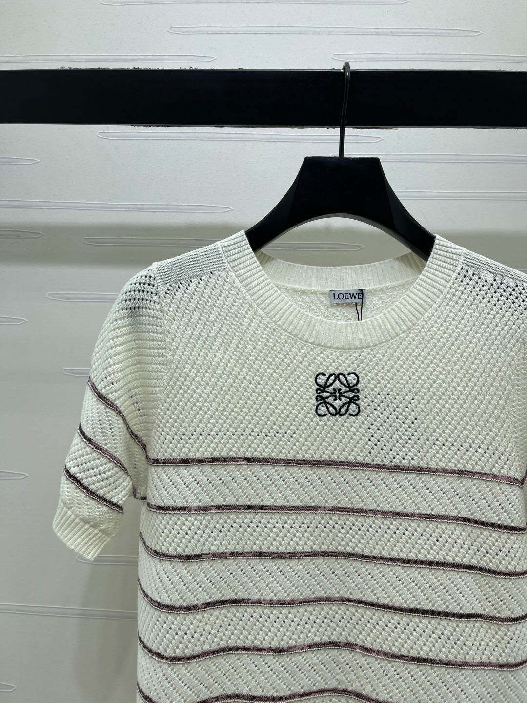 LOEWE 26S SHORT-SLEEVE KNITTED TOP 578