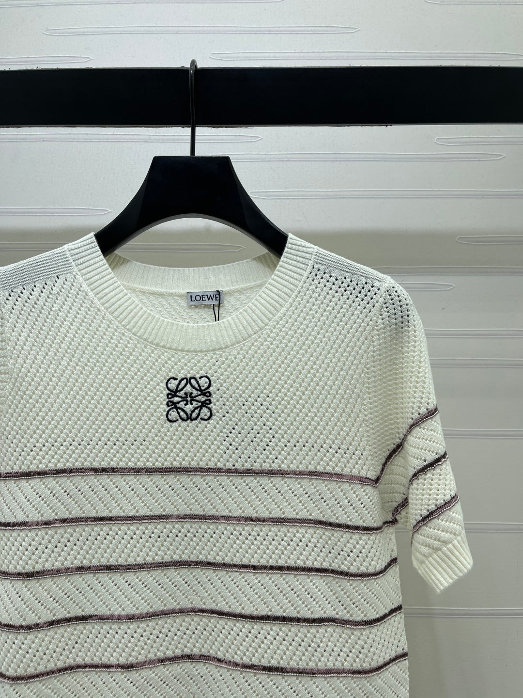 LOEWE 26S SHORT-SLEEVE KNITTED TOP 578