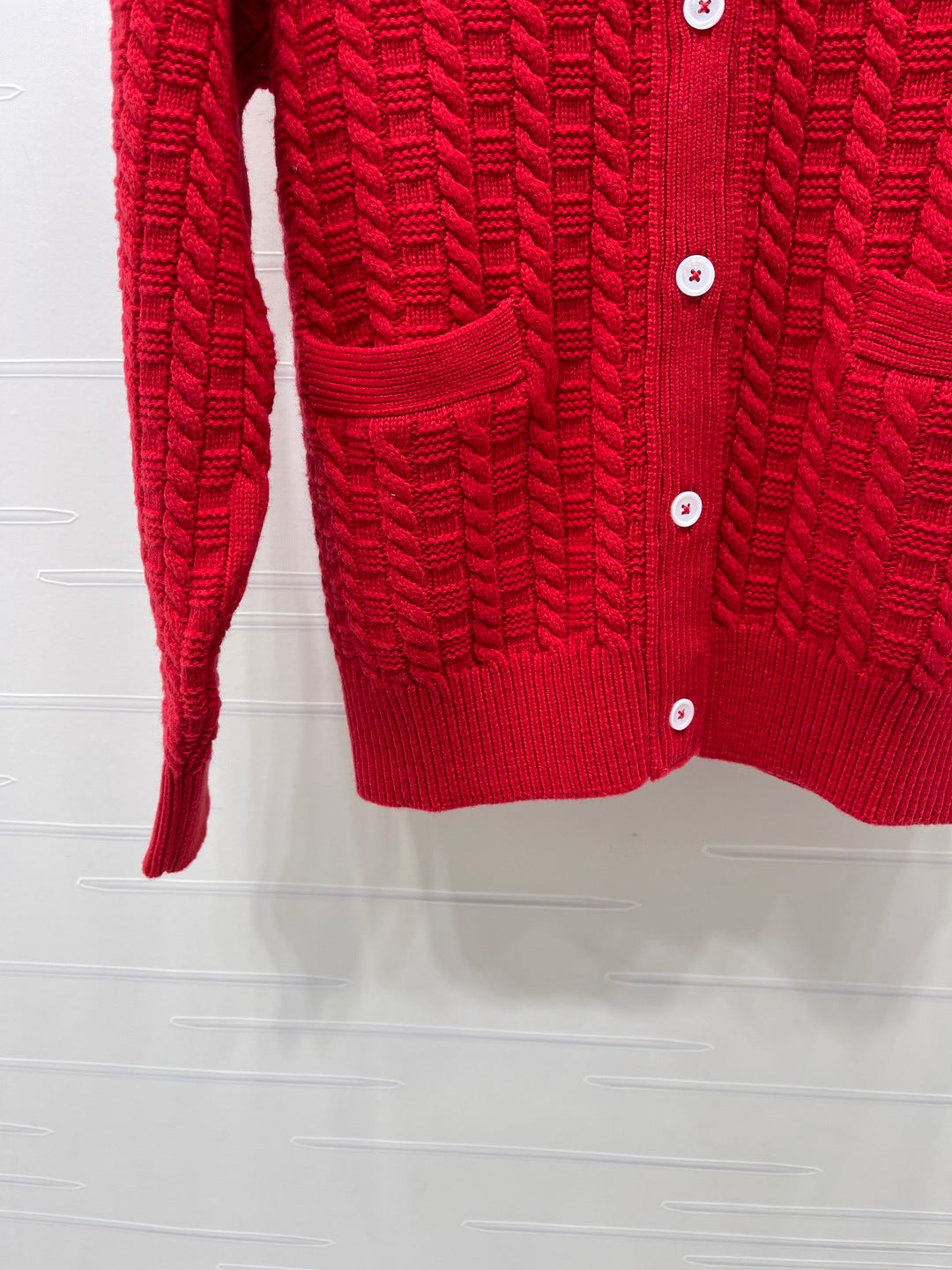 THOM 26S V-NECK KNIT CARDIGAN 317