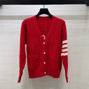 THOM 26S V-NECK KNIT CARDIGAN 317