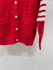 THOM 26S V-NECK KNIT CARDIGAN 317