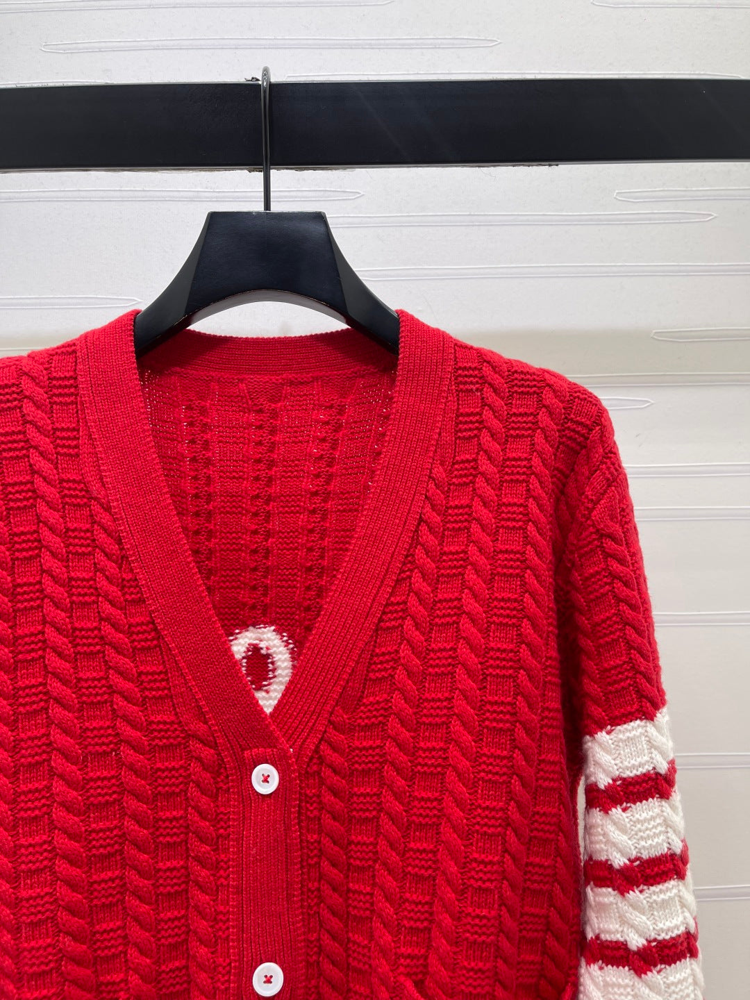 THOM 26S V-NECK KNIT CARDIGAN 317